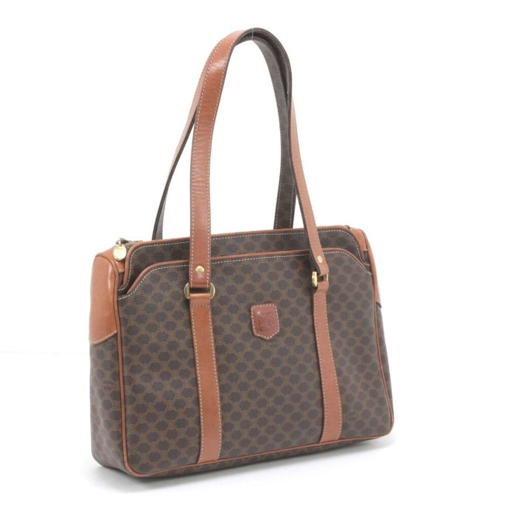 Celine Macadam Pattern Tote Bag Brown - Picture 2 of 9